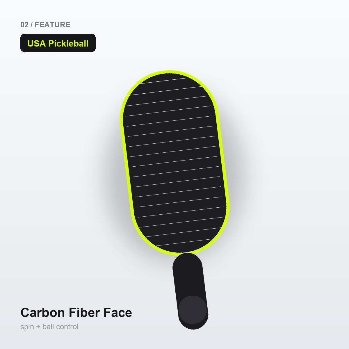 Summit Pro pickleball paddle – key feature